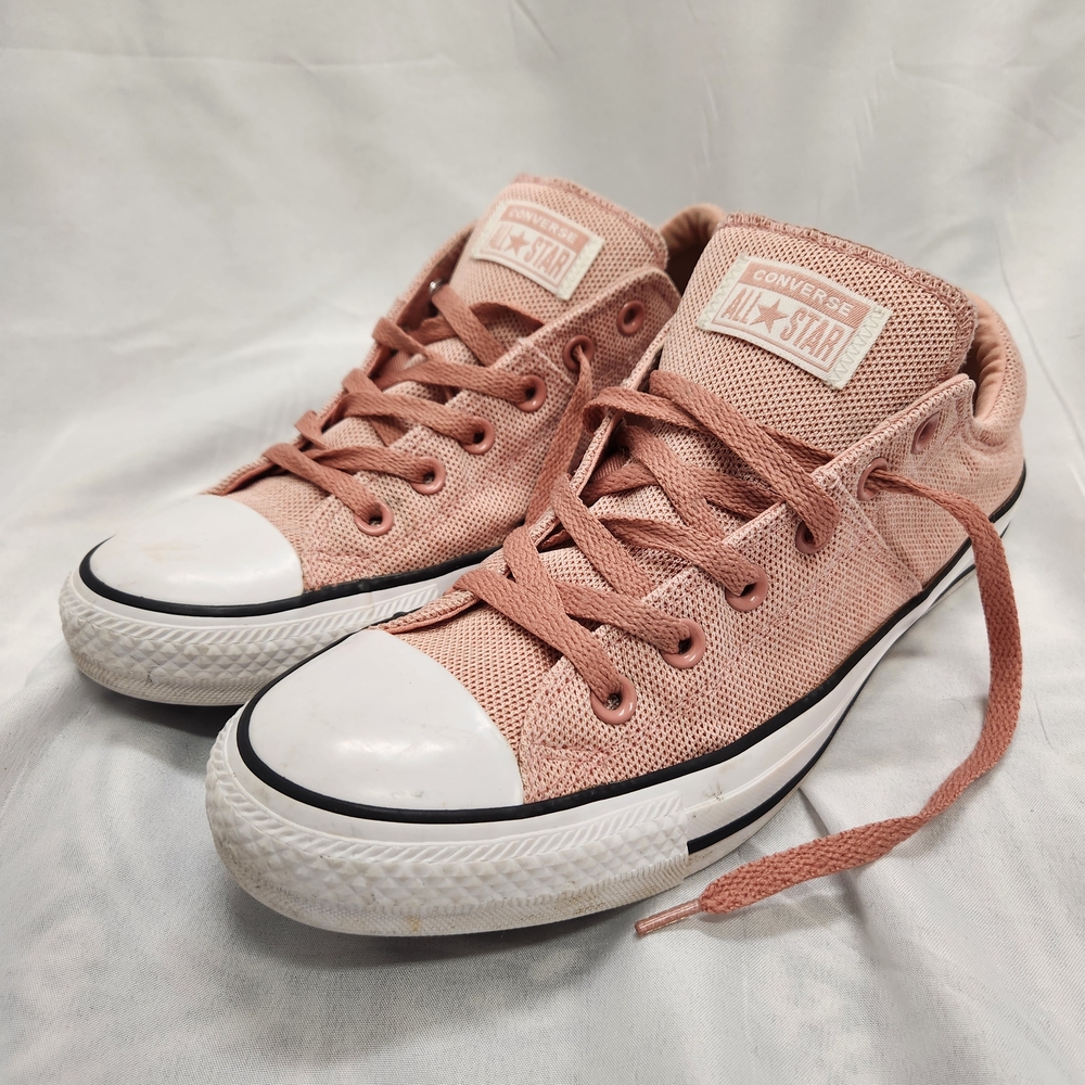 Converse Chuck Taylor All-Star Shoes Madison OX Rust Pink White Womens Size 10